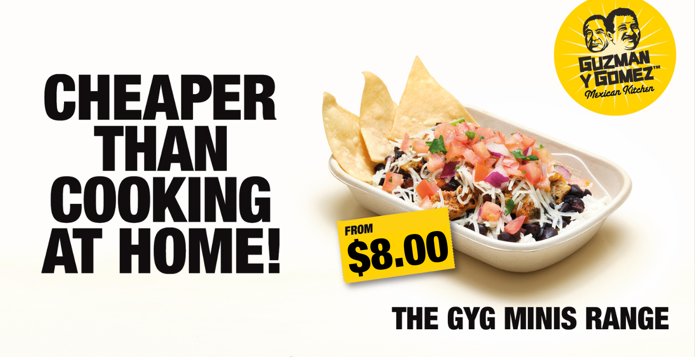 Cheaper than Cooking at Home! Guzman y Gomez